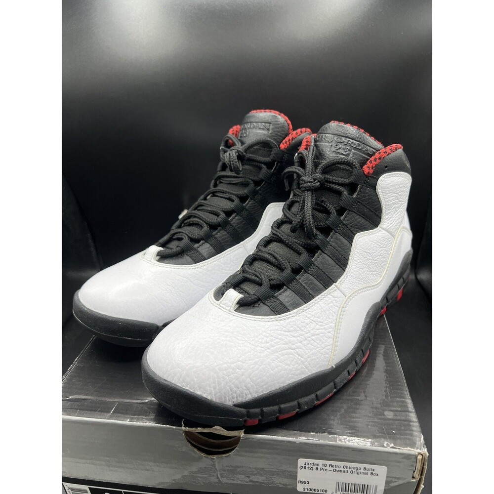 Air Jordan 10 Retro 'Chicago' 2012 Men’s Size 8 (310805-100) OG ALL CLEAN! - Picture 9 of 16